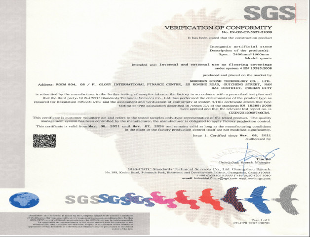 Стандарт CE камня кварца Mordern Stone™ искусственного неорганического